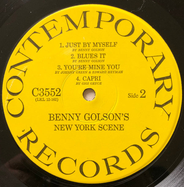 Benny Golson ~ Benny Golson's New York Scene (Vinyl) - Djungel & Jazz