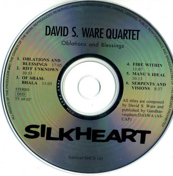 David S. Ware Quartet ~ Oblations And Blessings (Vinyl) - Djungel & Jazz