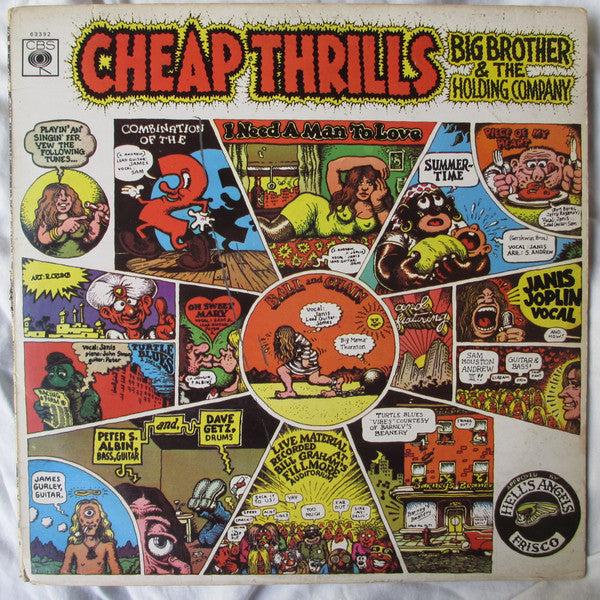 Big Brother & The Holding Company ~ Cheap Thrills (Vinyl) - Djungel & Jazz