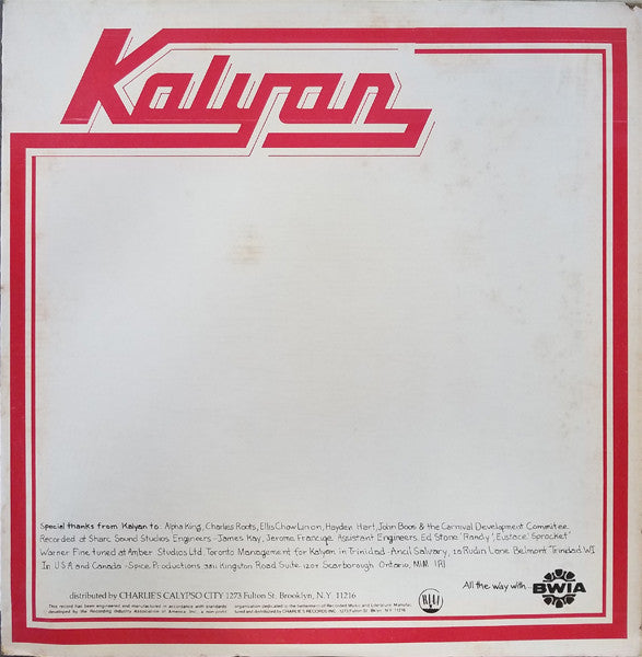Kalyan : Hot Mama (12")