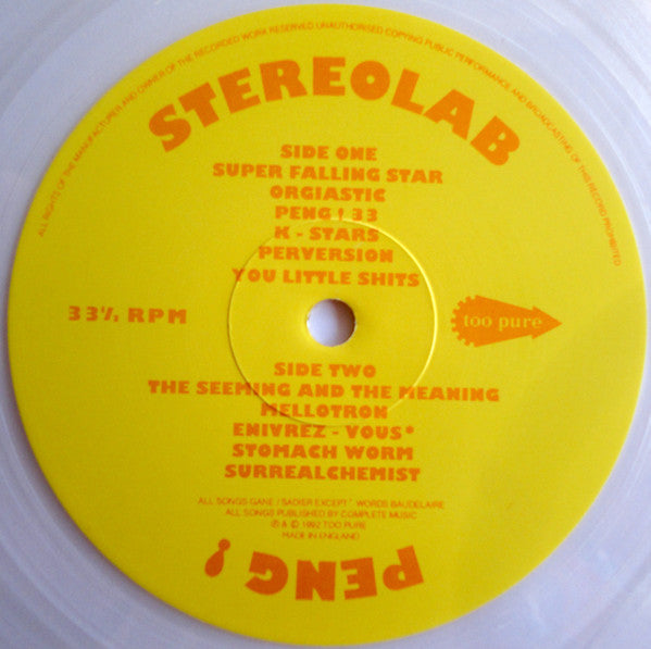 Stereolab ~ Peng! (Vinyl) - Djungel & Jazz