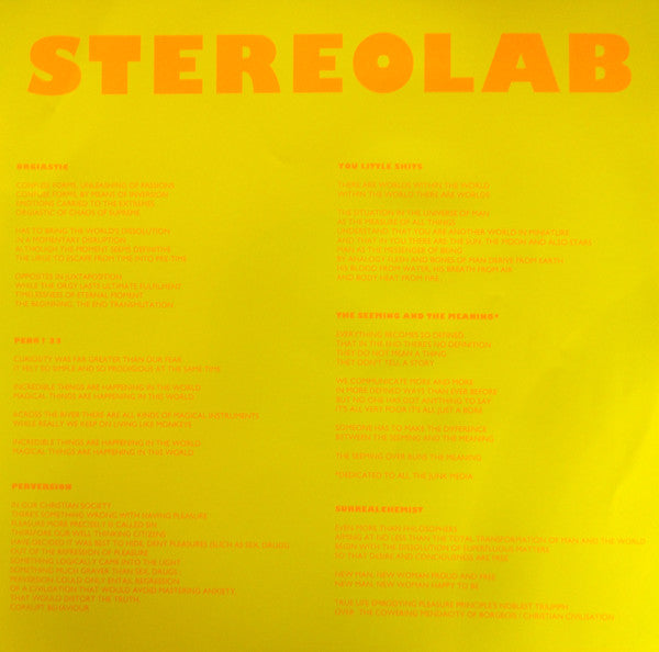 Stereolab ~ Peng! (Vinyl) - Djungel & Jazz