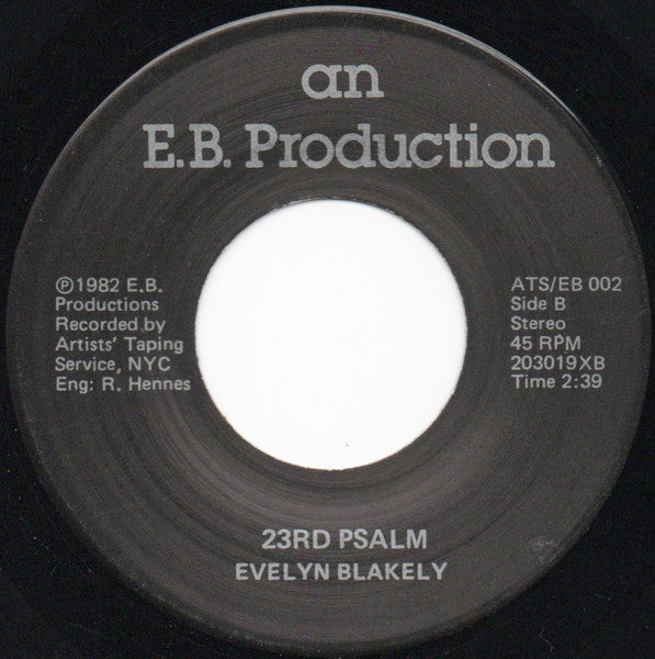 Evelyn Blakey ~ When You Call Me / 23rd Psalm (Vinyl) - Djungel & Jazz