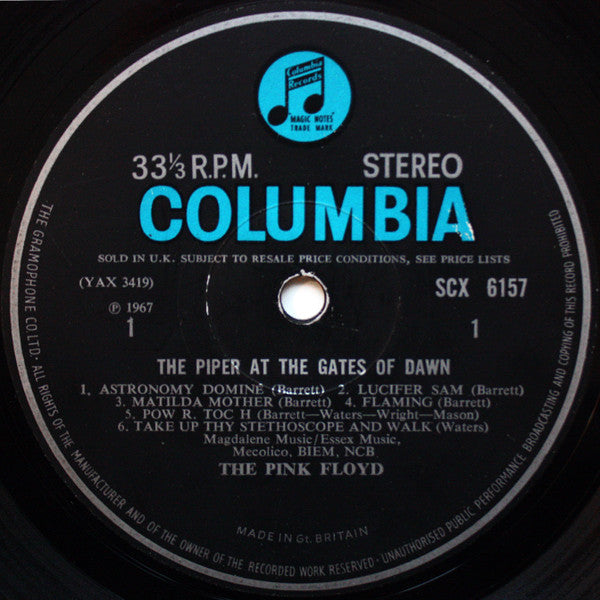 Pink Floyd : The Piper At The Gates Of Dawn (LP, Album)