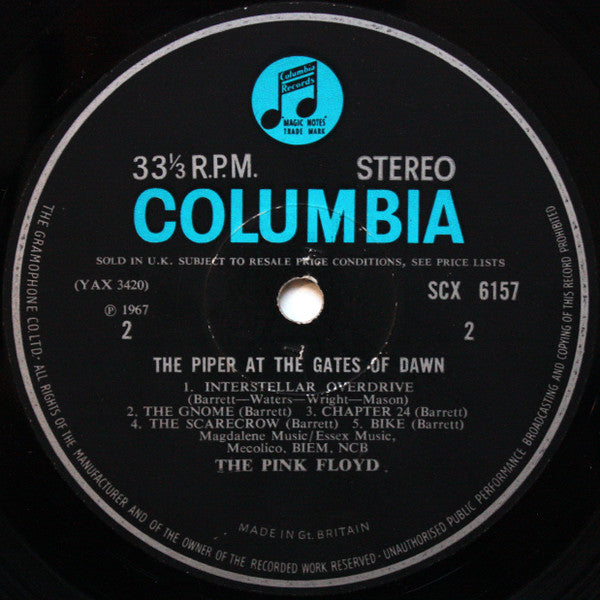 Pink Floyd : The Piper At The Gates Of Dawn (LP, Album)