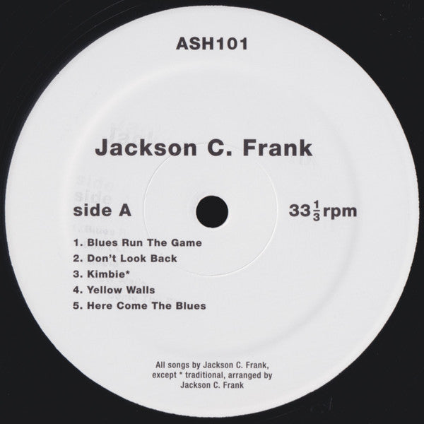 Jackson C. Frank ~ Jackson C. Frank (Vinyl) - Djungel & Jazz