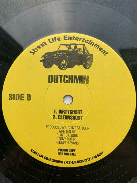 Dutchmin ~ Get Your Swerve On (Vinyl) - Djungel & Jazz