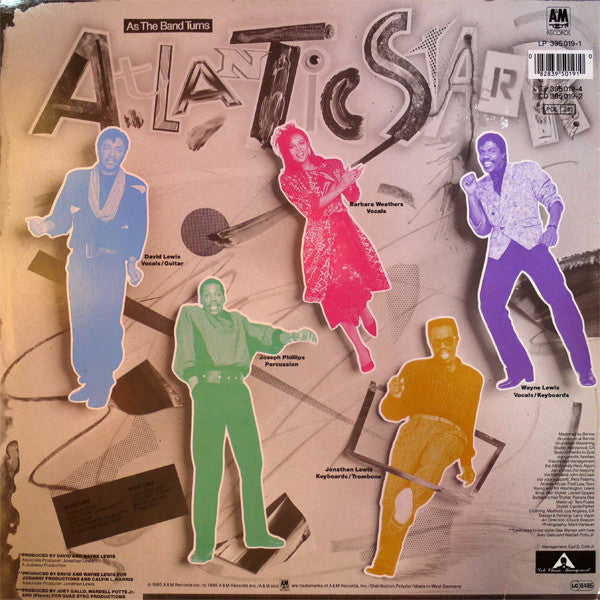 Atlantic Starr ~ As The Band Turns (Vinyl) - Djungel & Jazz