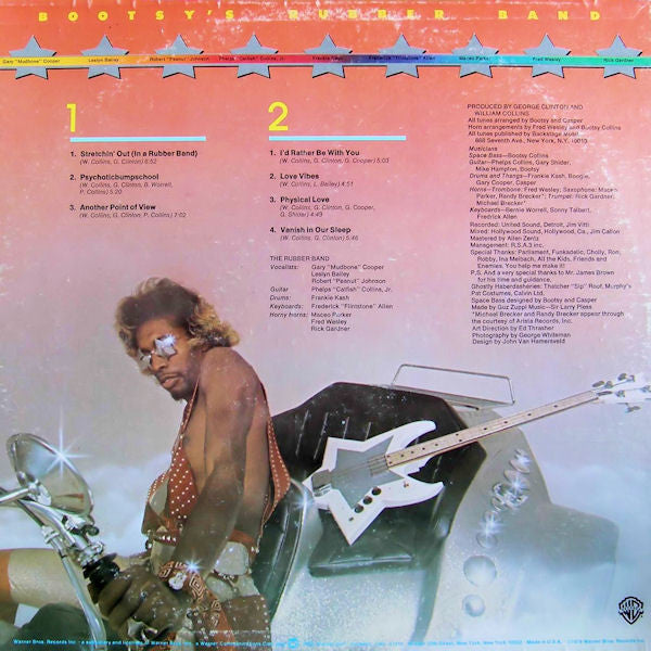 Bootsy's Rubber Band : Stretchin' Out In Bootsy's Rubber Band (LP, Album, Win)