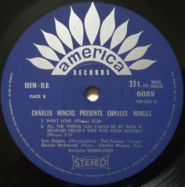 Charles Mingus : Presents Charles Mingus (LP, Album, RE)