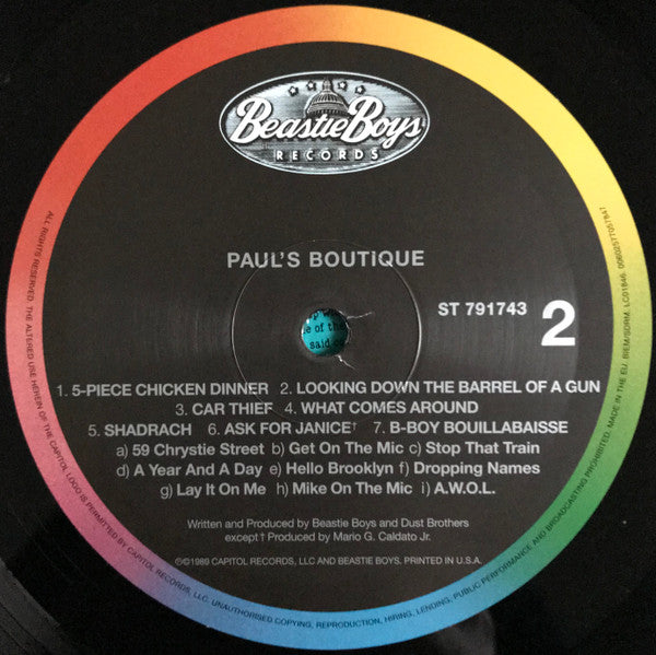 Beastie Boys ~ Paul's Boutique (Vinyl) - Djungel & Jazz