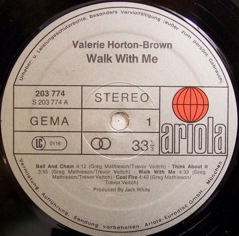 Valerie Horton-Brown ~ Walk With Me (Vinyl) - Djungel & Jazz