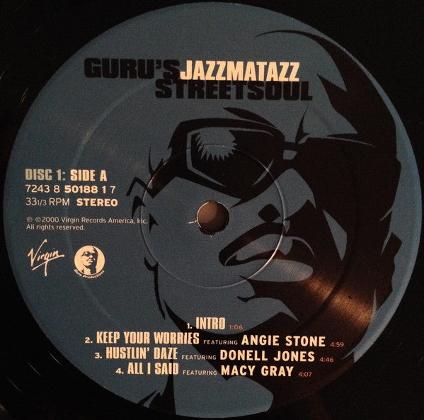 Guru ~ Jazzmatazz (Streetsoul) (Vinyl) - Djungel & Jazz