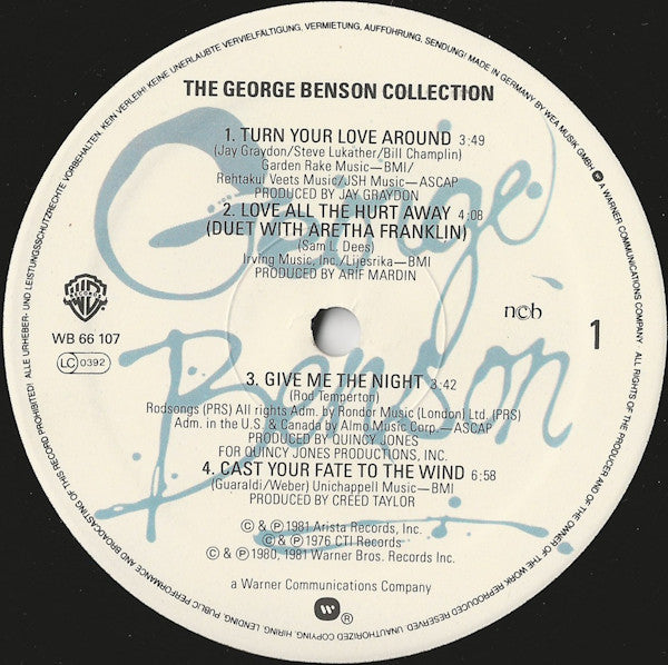 George Benson ~ The George Benson Collection (Vinyl) - Djungel & Jazz