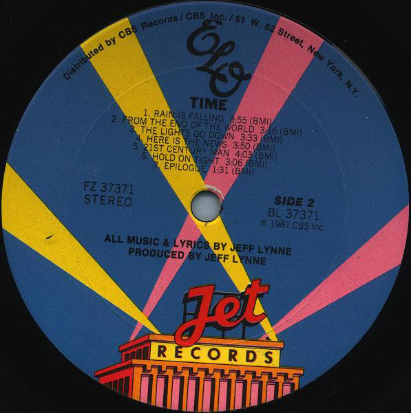 ELO ~ Time (Vinyl) - Djungel & Jazz