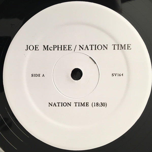 Joe McPhee : Nation Time (LP, Album, RE)