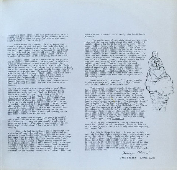 David Bowie ~ Images 1966 - 1967 (Vinyl) - Djungel & Jazz