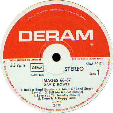 David Bowie ~ Images 1966 - 1967 (Vinyl) - Djungel & Jazz