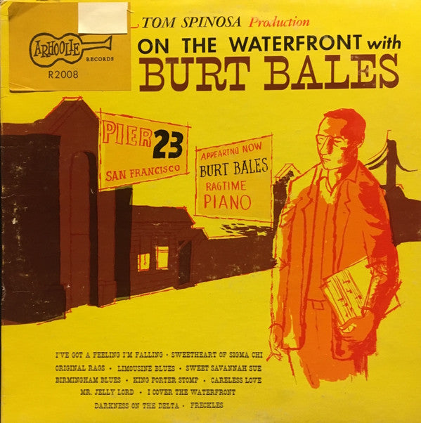 Burt Bales ~ On The Waterfront With Burt Bales (Vinyl) - Djungel & Jazz