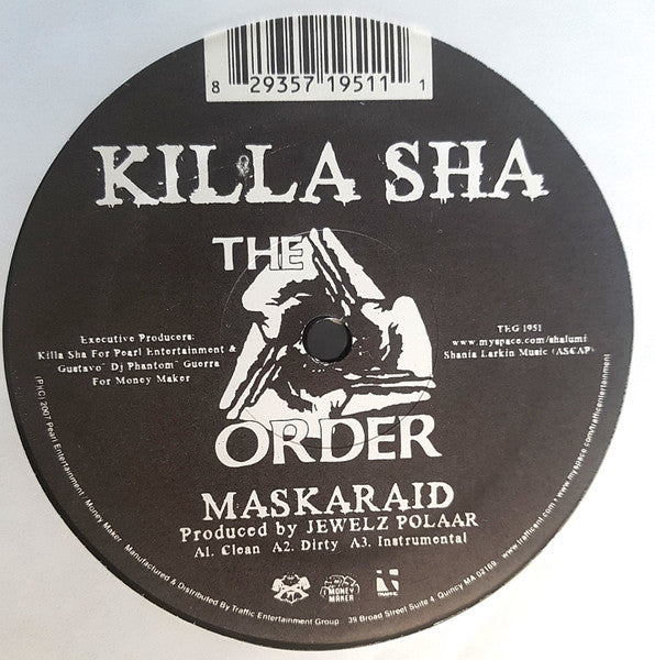 Killa Sha ~ Maskaraid (Vinyl) - Djungel & Jazz