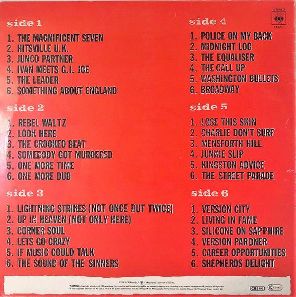 The Clash ~ Sandinista! (Vinyl) - Djungel & Jazz