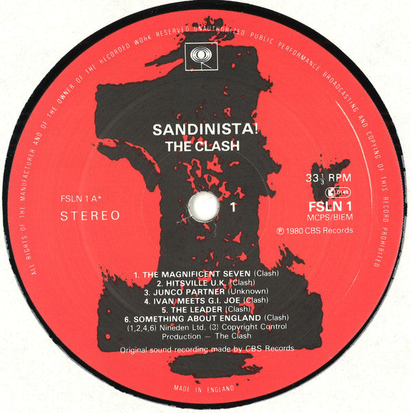 The Clash ~ Sandinista! (Vinyl) - Djungel & Jazz