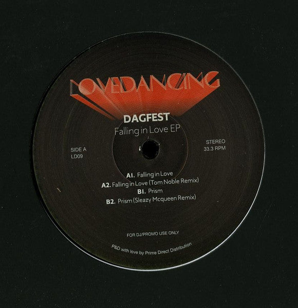 Dagfest : Falling In Love EP  (12", EP, Promo)