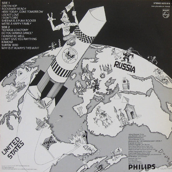 Ramones : Rocket To Russia (LP, Album)