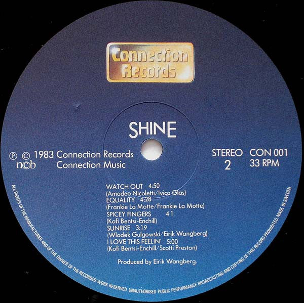 Shine (20) : Shine (LP, Album)