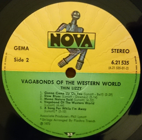 Thin Lizzy ~ Vagabonds Of The Western World (Vinyl) - Djungel & Jazz