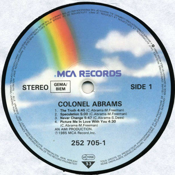 Colonel Abrams ~ Colonel Abrams (Vinyl) - Djungel & Jazz