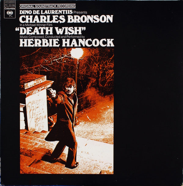 Herbie Hancock : Death Wish (Original Soundtrack Recording) (LP, Album, San)