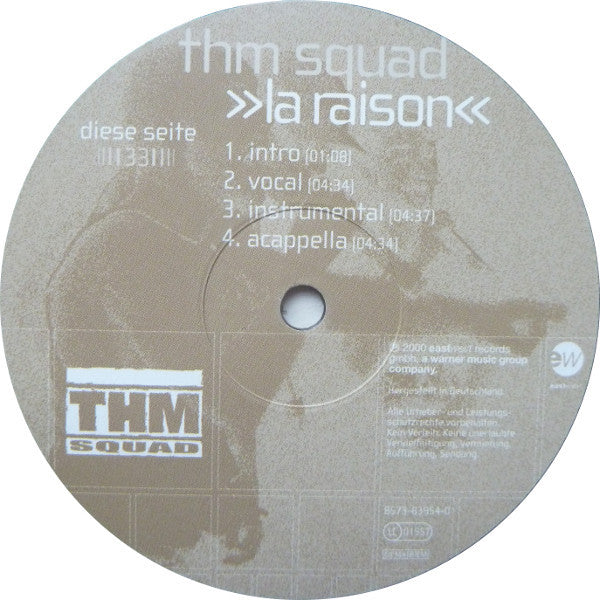 THM Squad ~ La Raison (Vinyl) - Djungel & Jazz