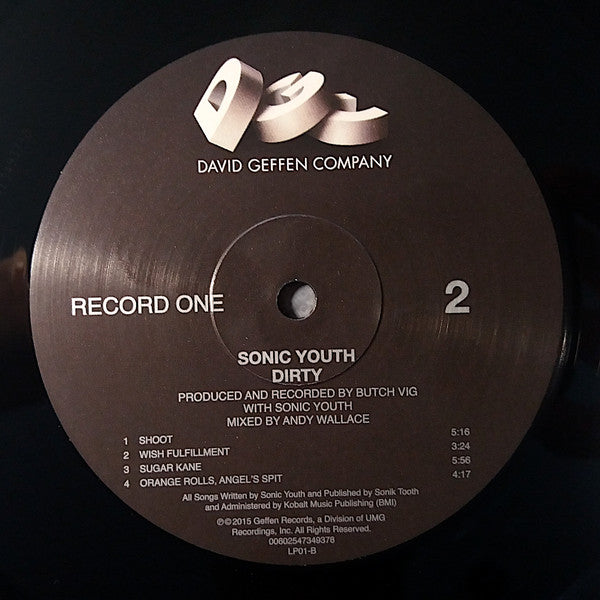 Sonic Youth ~ Dirty (Vinyl) - Djungel & Jazz