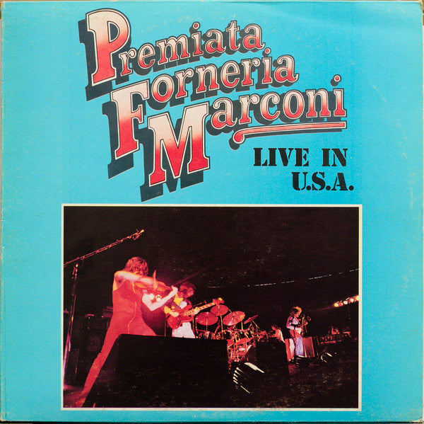 Premiata Forneria Marconi ~ Live In U.S.A. (Vinyl) - Djungel & Jazz