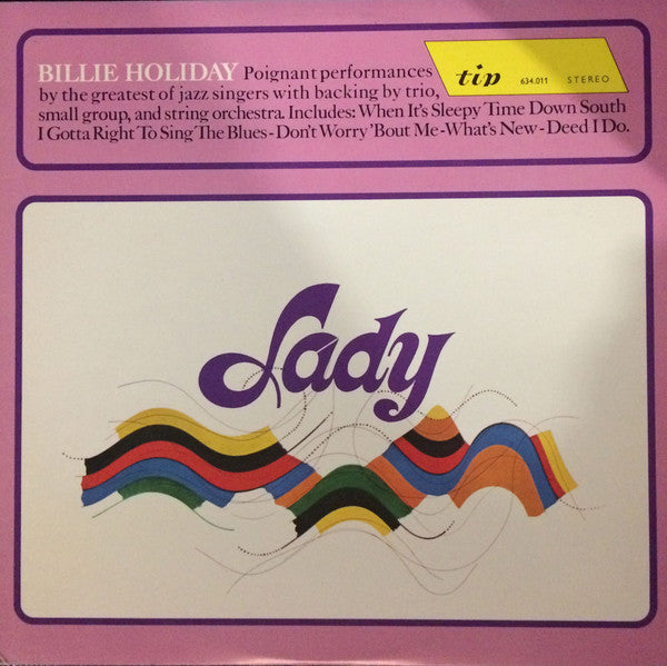 Billie Holiday ~ Lady (Vinyl) - Djungel & Jazz