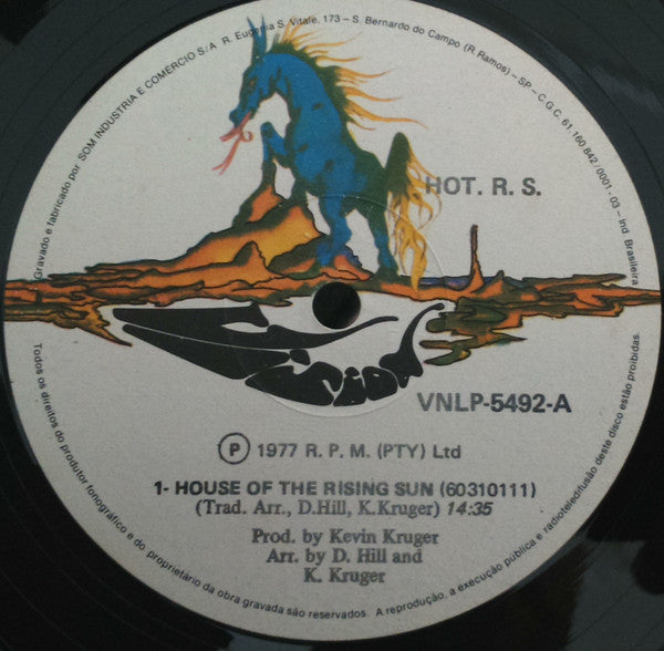HOT. R. S.* : House Of The Rising Sun (LP, Album)