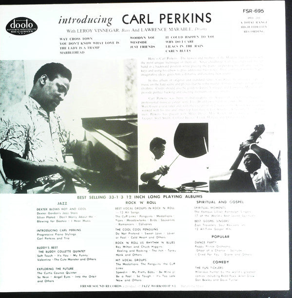 Carl Perkins  ~ Introducing... (Vinyl) - Djungel & Jazz