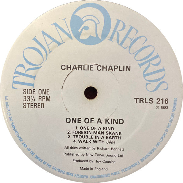 Charlie Chaplin (2) : One Of A Kind (LP, Comp)