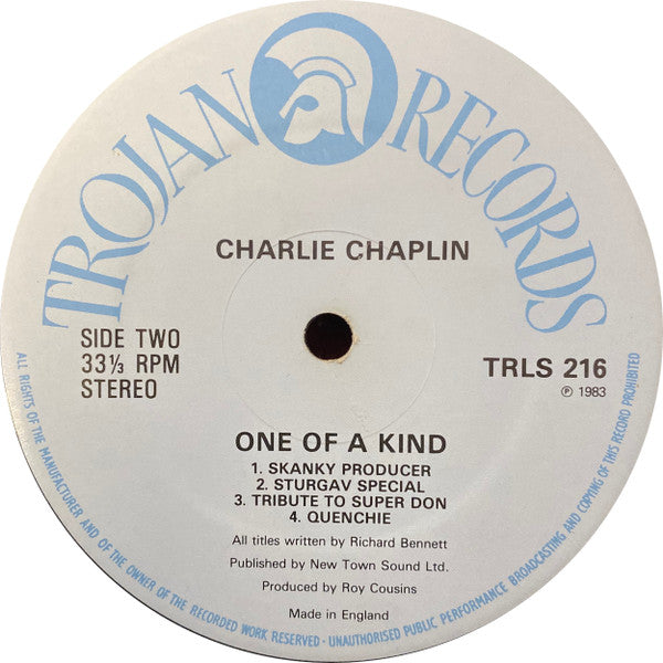 Charlie Chaplin (2) : One Of A Kind (LP, Comp)