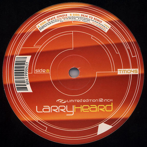 Larry Heard : Space Jungle (12", Ltd)