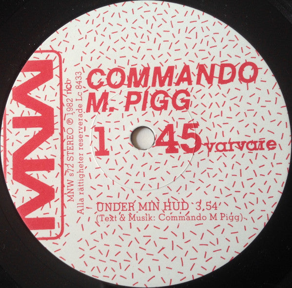 Commando M. Pigg ~ Under Min Hud (Vinyl) - Djungel & Jazz