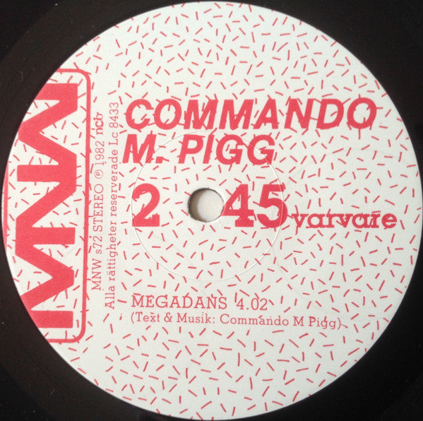 Commando M. Pigg ~ Under Min Hud (Vinyl) - Djungel & Jazz
