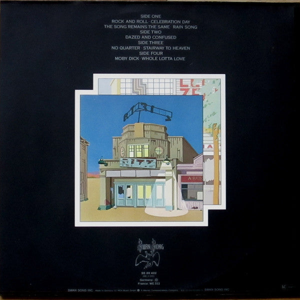 Led Zeppelin : The Soundtrack From The Film The Song Remains The Same (2xLP, Album, RE, Gat)