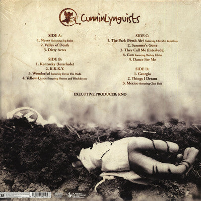 CunninLynguists : Dirty Acres (2x12", Album)