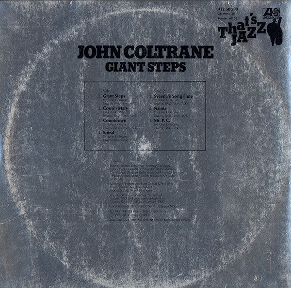 John Coltrane : Giant Steps (LP, Album, RE, Gat)