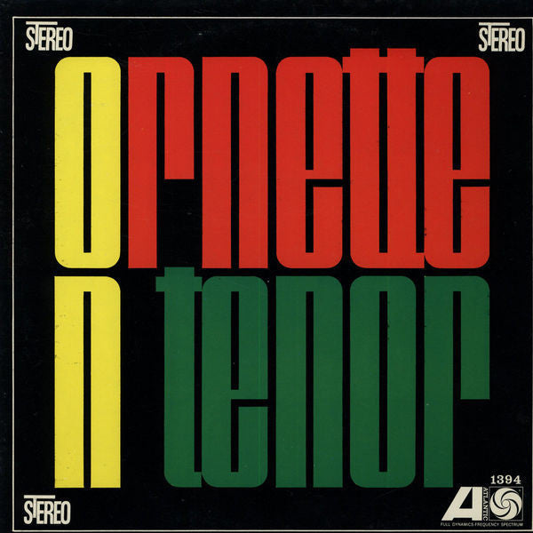 Ornette Coleman : Ornette On Tenor (LP, Album, Mono, RE, Spe)