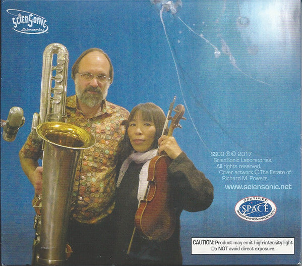 Asuka Kaneko, Scott Robinson  ~ Luminations For Violin And Bass Sax (Vinyl) - Djungel & Jazz