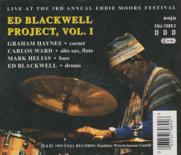 Ed Blackwell ~ Ed Blackwell Project Vol.1: What It Is? (Vinyl) - Djungel & Jazz