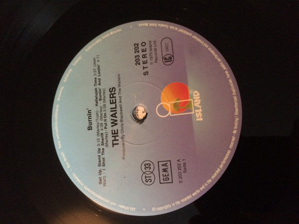 The Wailers ~ Burnin' (Vinyl) - Djungel & Jazz